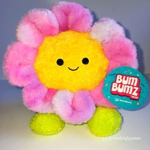 ✌️ Jess 🌸 7.5" Pink Flower - Retro Series Beaded Bum Bumz by Russ Jazwares NWT